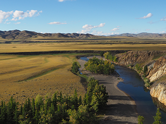Mongolia środkowa i wschodnia
